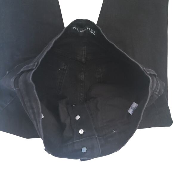 Veronica Beard Debbie High Rise Skinny Black Button Fly Jeans Sz 10 (30) - Picture 8 of 12